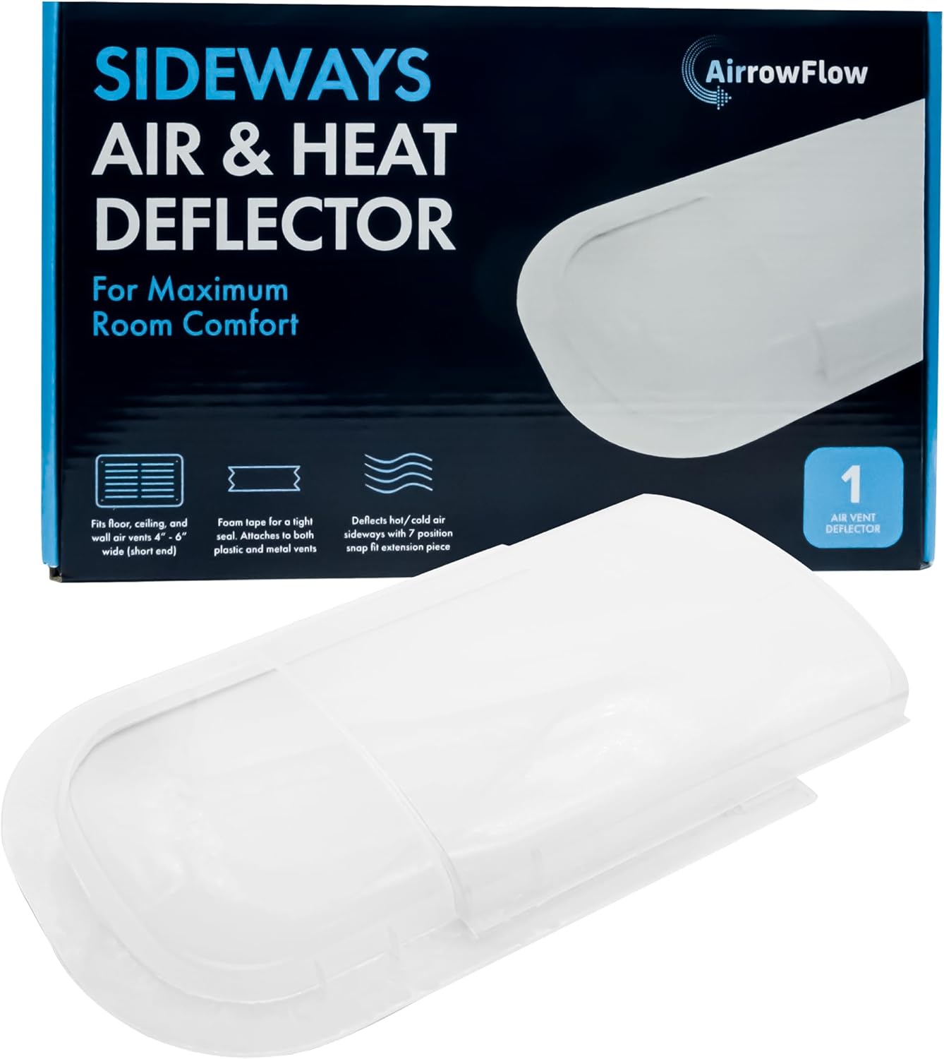 AirrowFlow Vent Deflector: Direct Air Where You Need It!