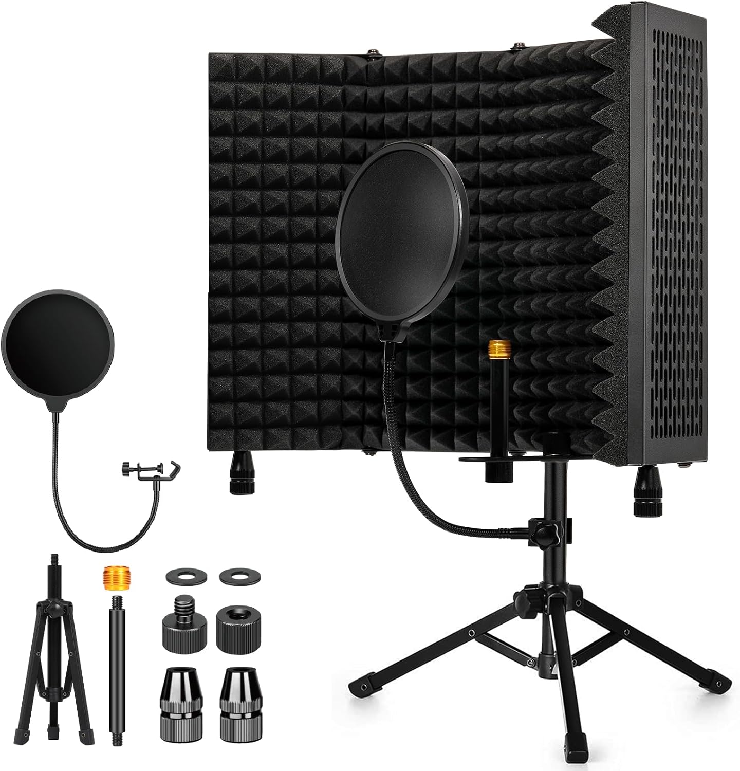 Dmsky Recording Microphone Isolation Shield for Studio Use