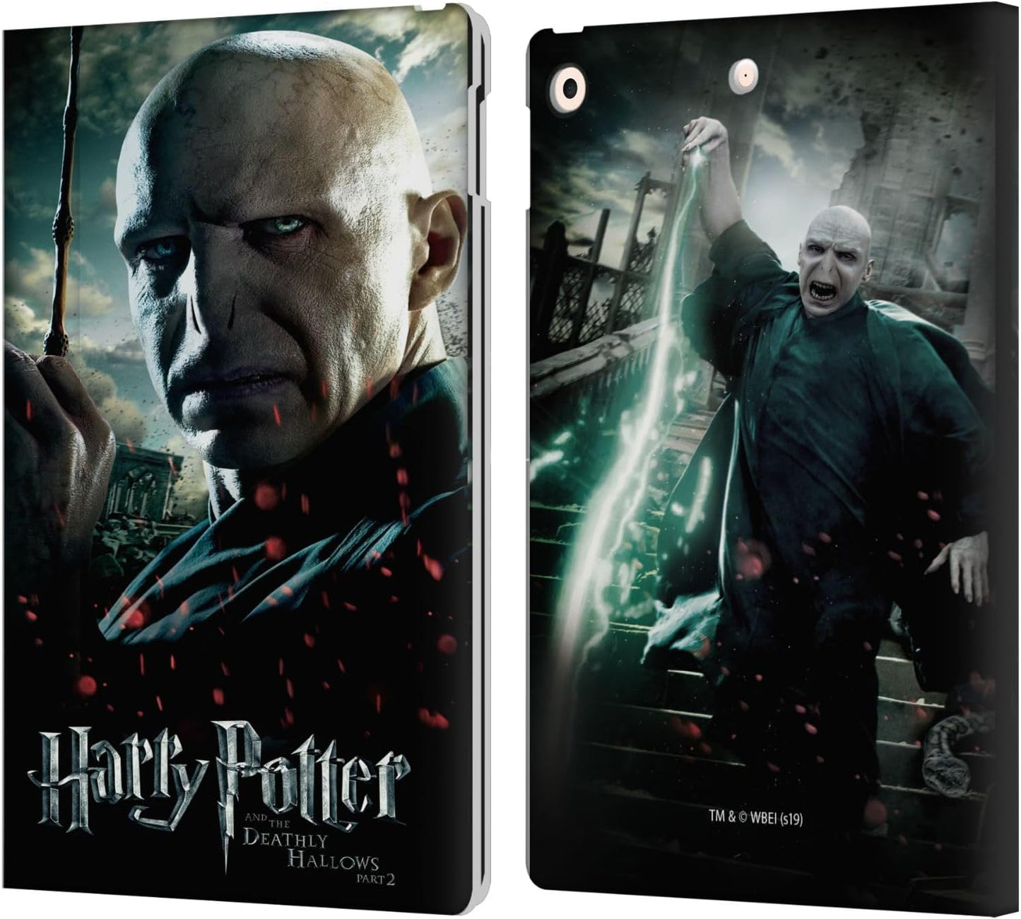 Harry Potter iPad 10.2 Case with Voldemort Design for Protection