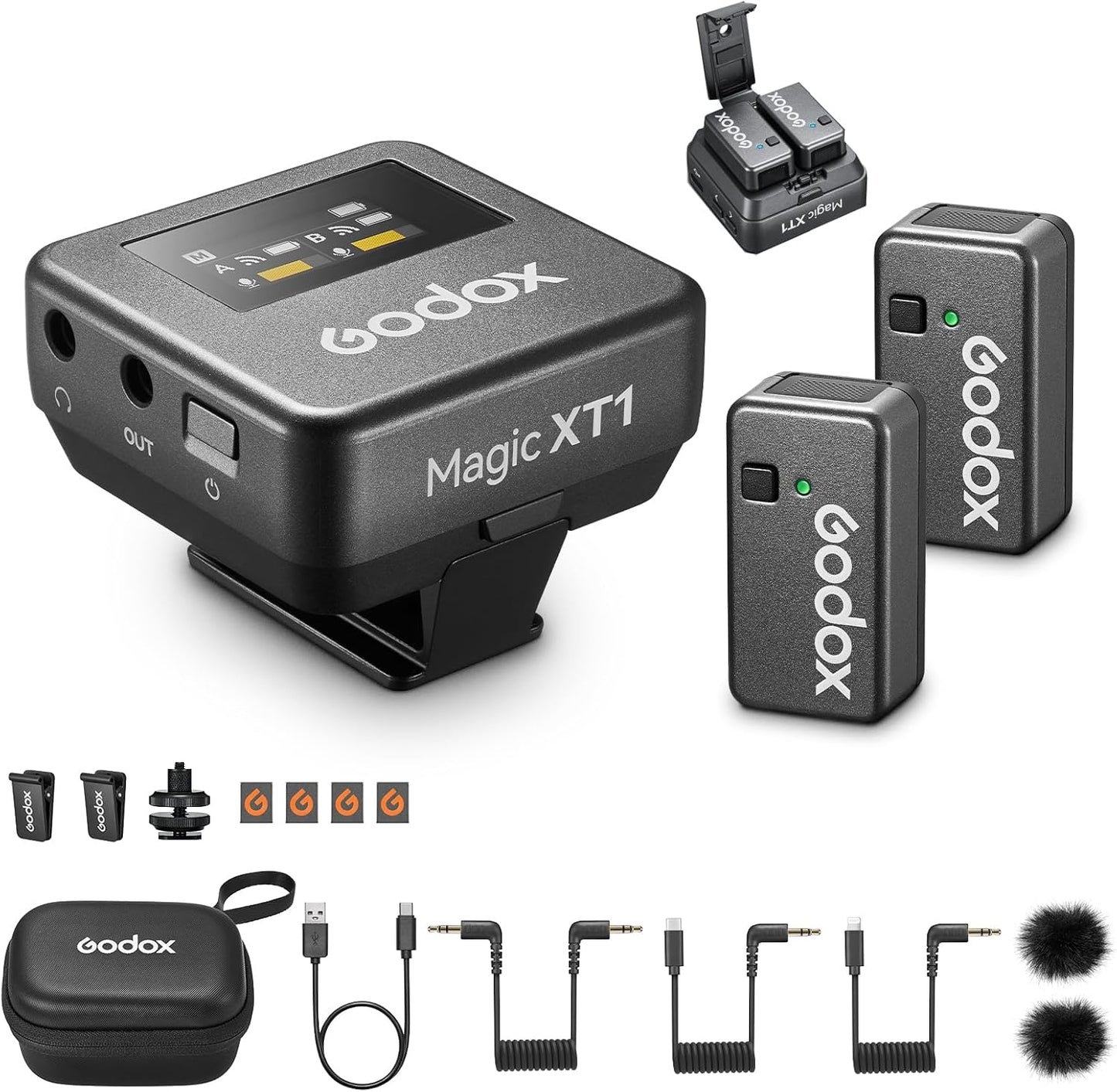 GODOX Magic XT1 Wireless Microphone: High-Quality Audio Solution