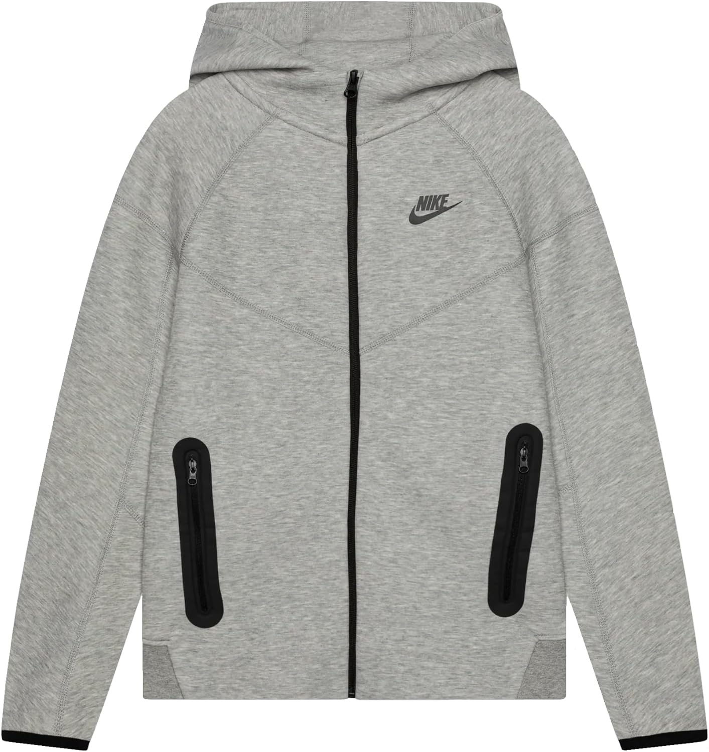 Nike Big Kids' Tech Fleece Full-Zip Hoodie - Extended Fit