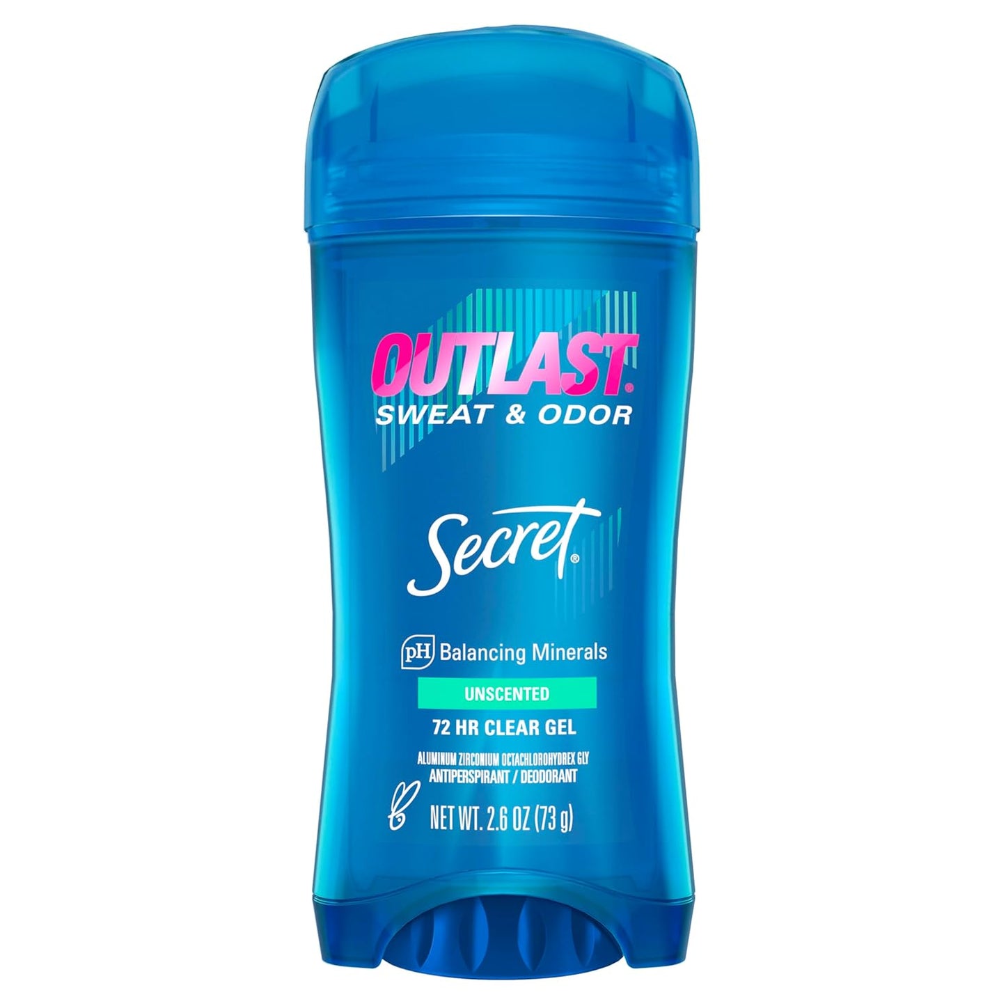 Secret Outlast Antiperspirant Deodorant for Women, 48 Hour Protection