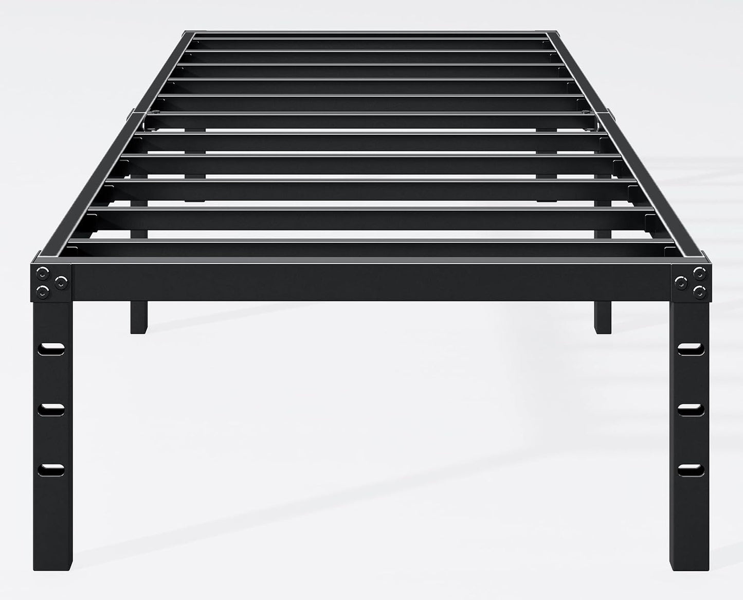 Sturdy Metal Twin Bed Frame for Minimalist Bedroom Style