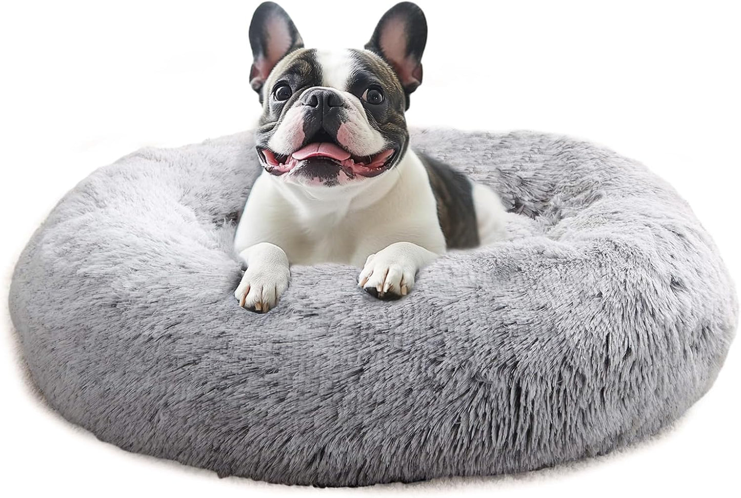 JOLLYVOGUE Large Calming Dog Bed for Ultimate Comfort and Relaxation