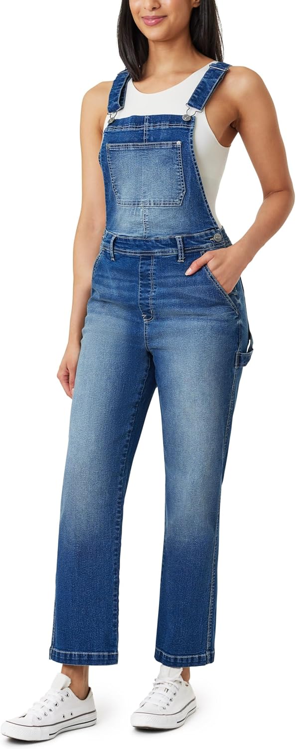 WallFlower Women's Overalls for Juniors - Comfy and Stylish