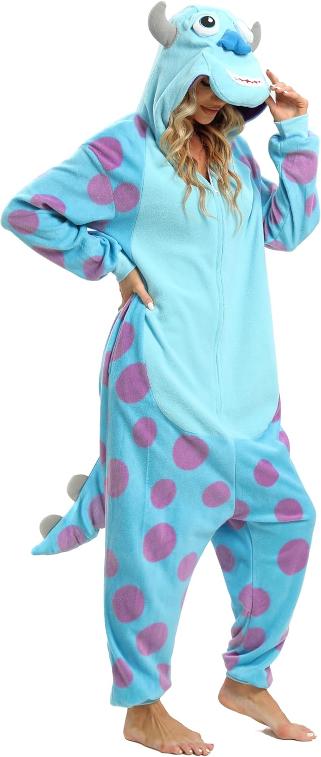 NAITOKE Adult Animal Onesie Costume for Halloween and Cosplay
