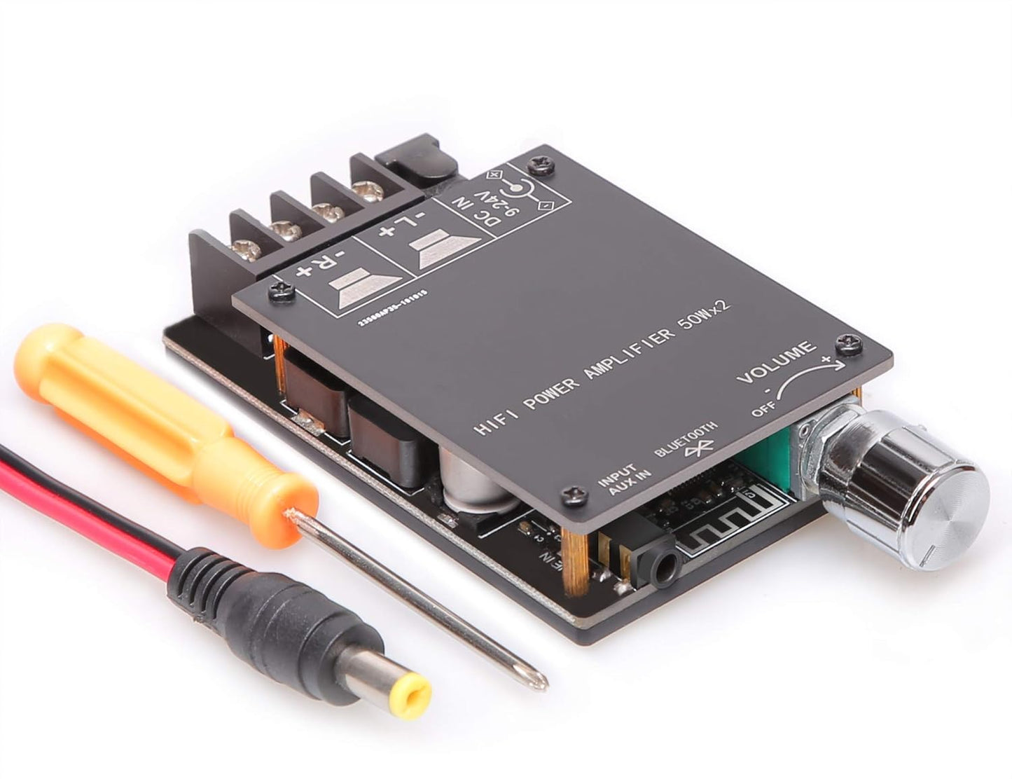 High Power Dual Channel Bluetooth Amplifier - Easy Installation, Password Free! by DAMGOO