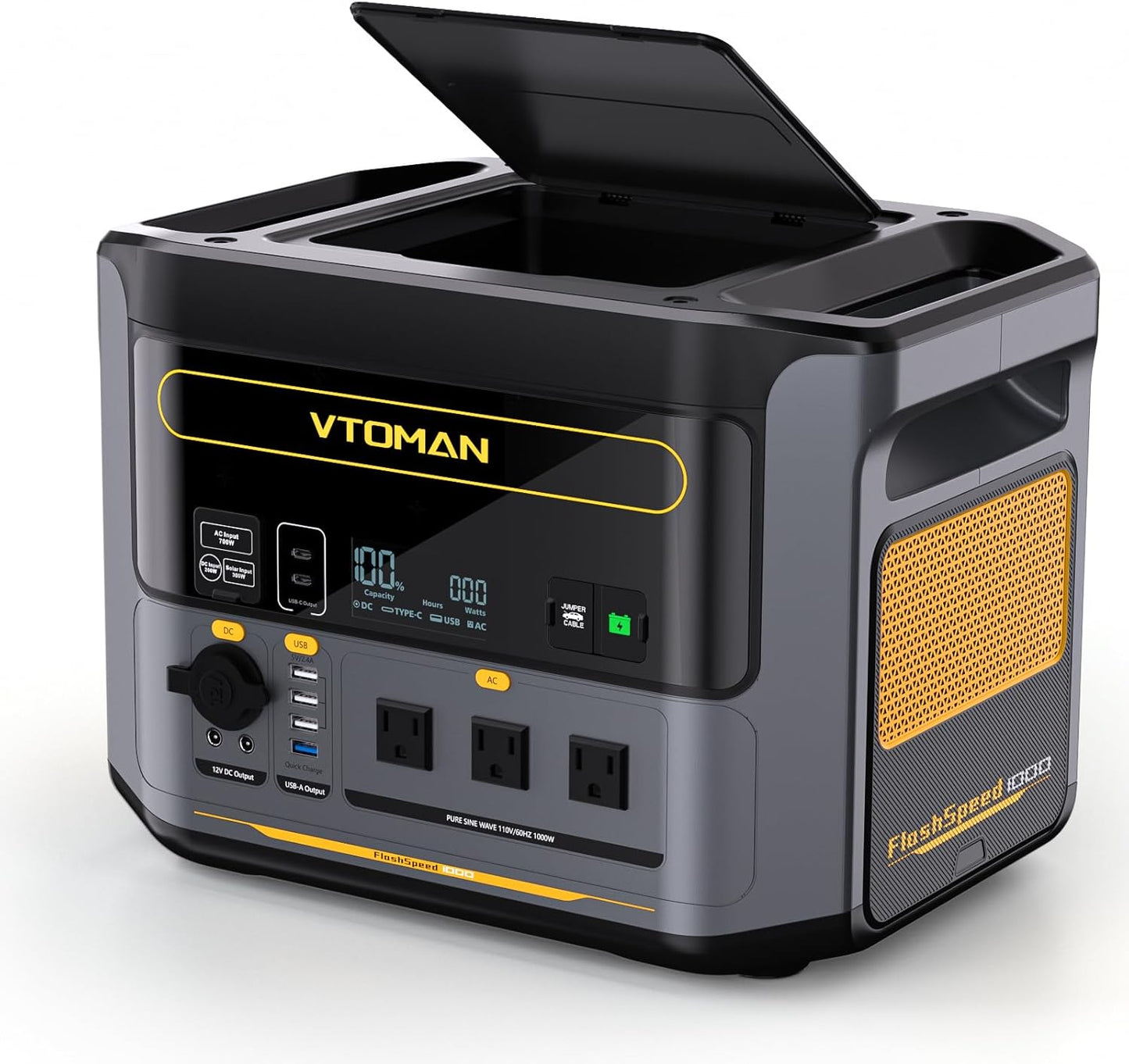 VTOMAN FlashSpeed 1000 Portable Power Station for All Needs