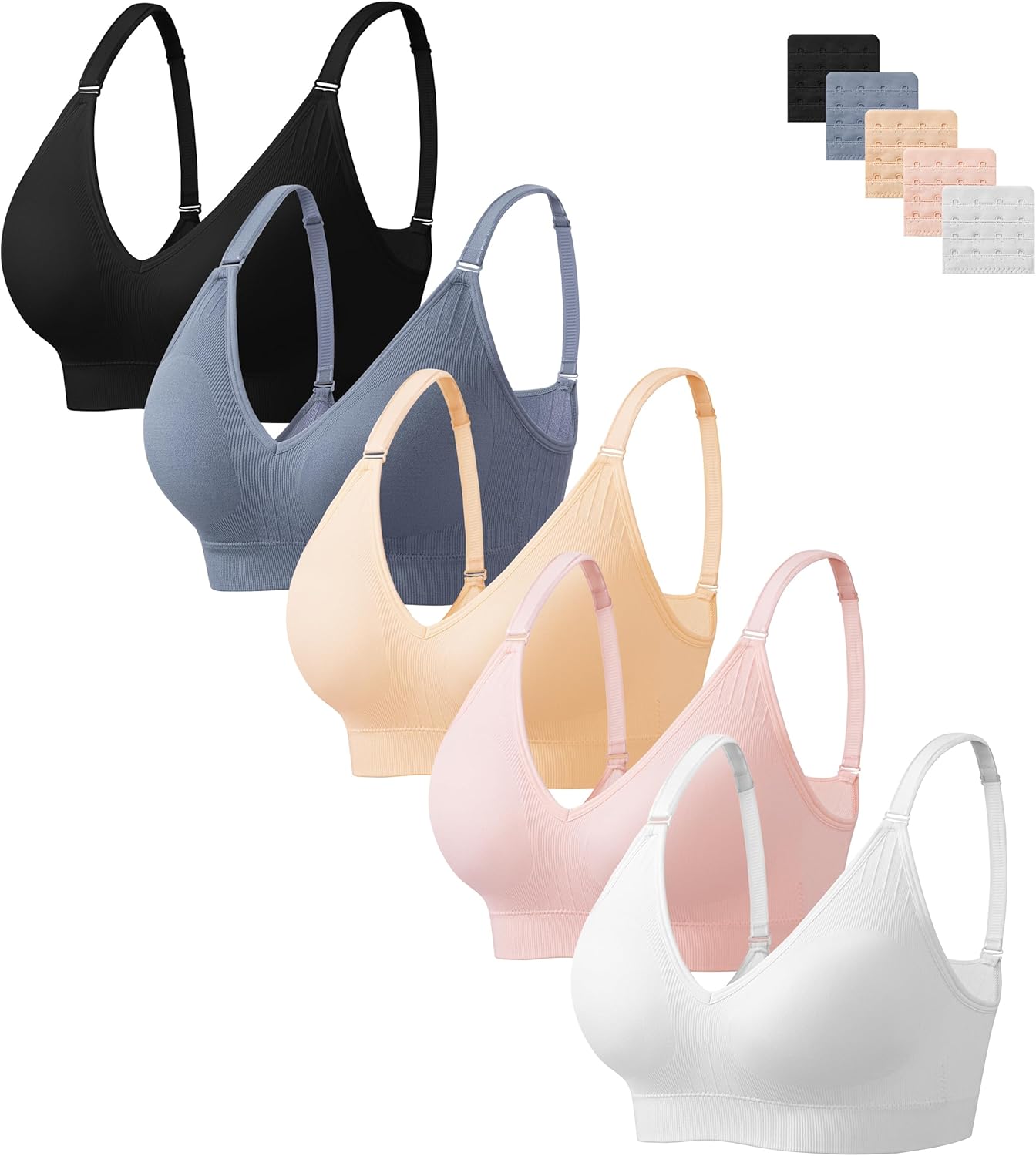Wireless Cami Tank Top Sports Bras for Women - Ultra Comfort