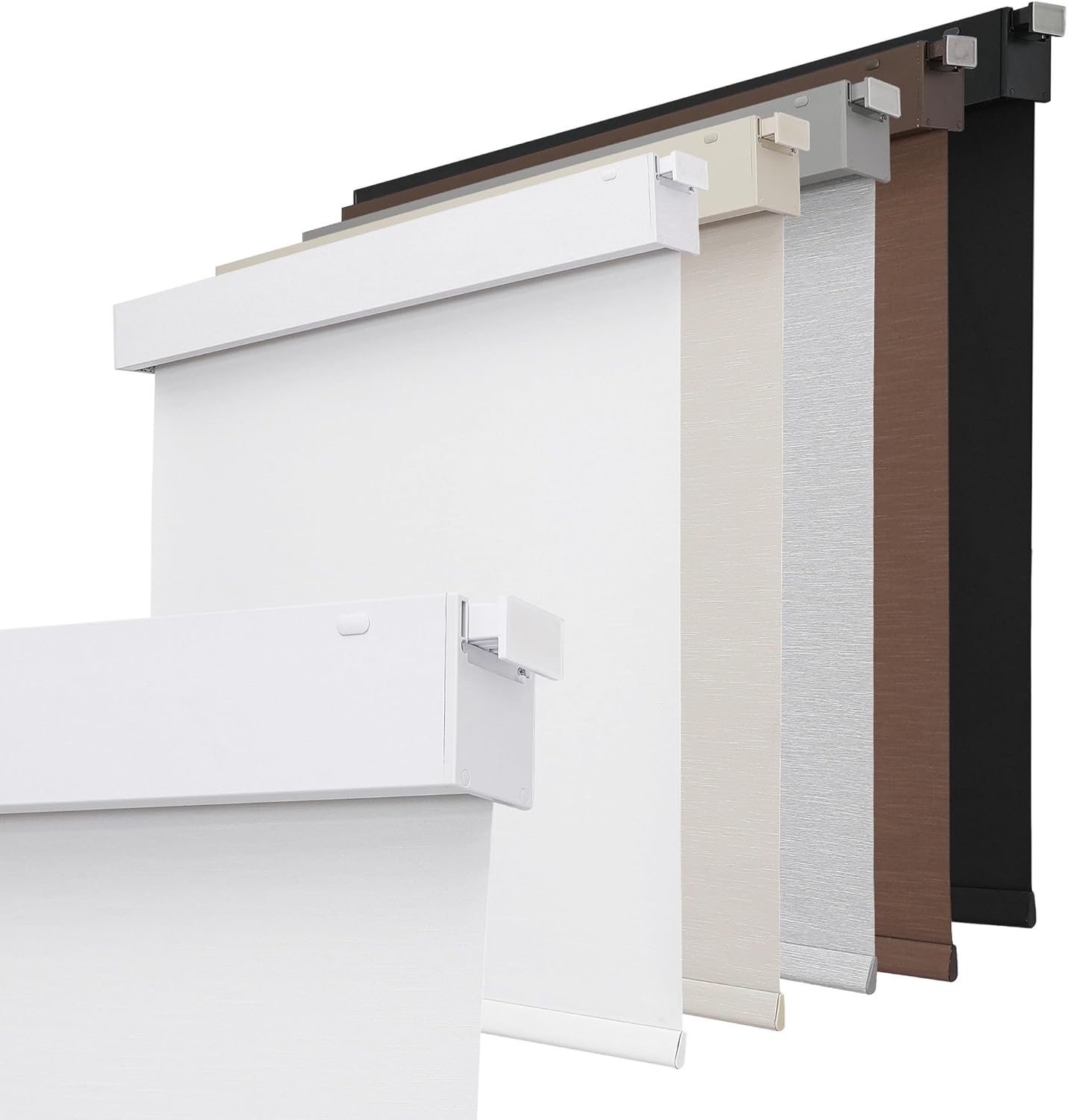 Joydeco No Drill Blackout Shades for Easy Indoor Window Use