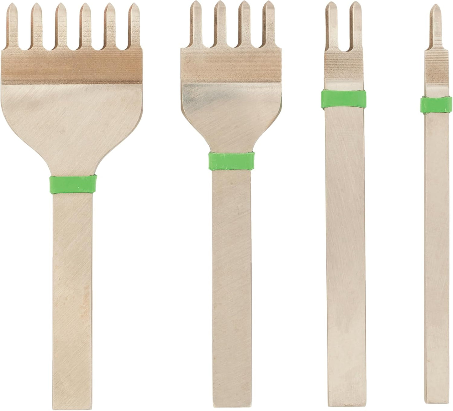 Diamond Leather Stitching Chisel Set for Precise Hole Punching