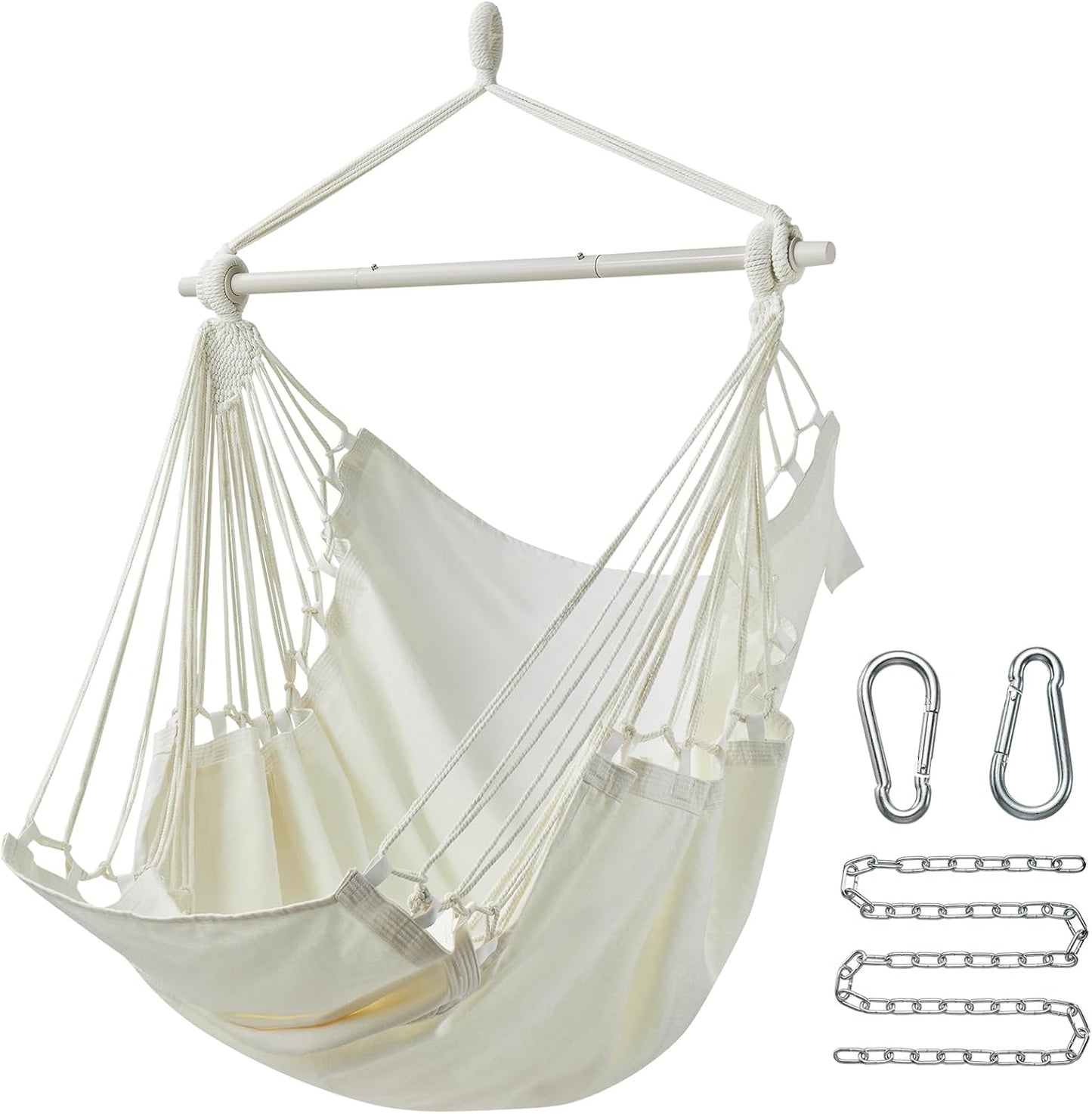 CHULIM Hanging Hammock Chair Swing - Max 500 lbs Capacity for Ultimate Comfort