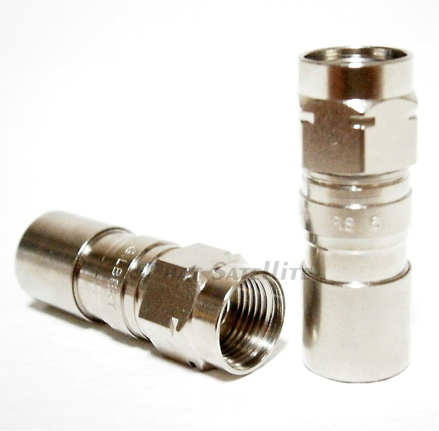 50 Pieces Corning Gilbert RG6 Coax Conical Connectors for Antennas