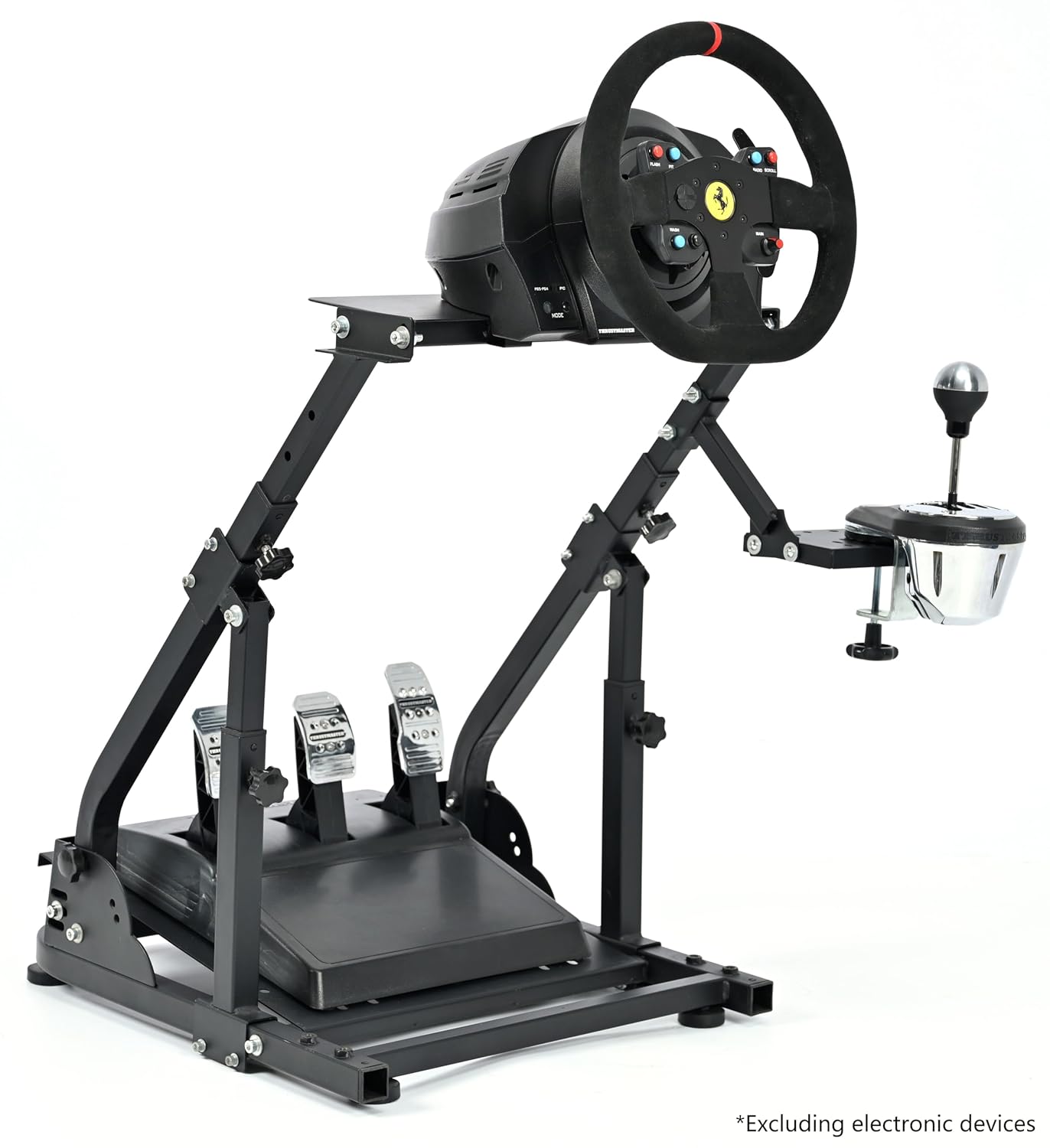 Minneer Foldable Racing Wheel Stand for Logitech and Thrustmaster