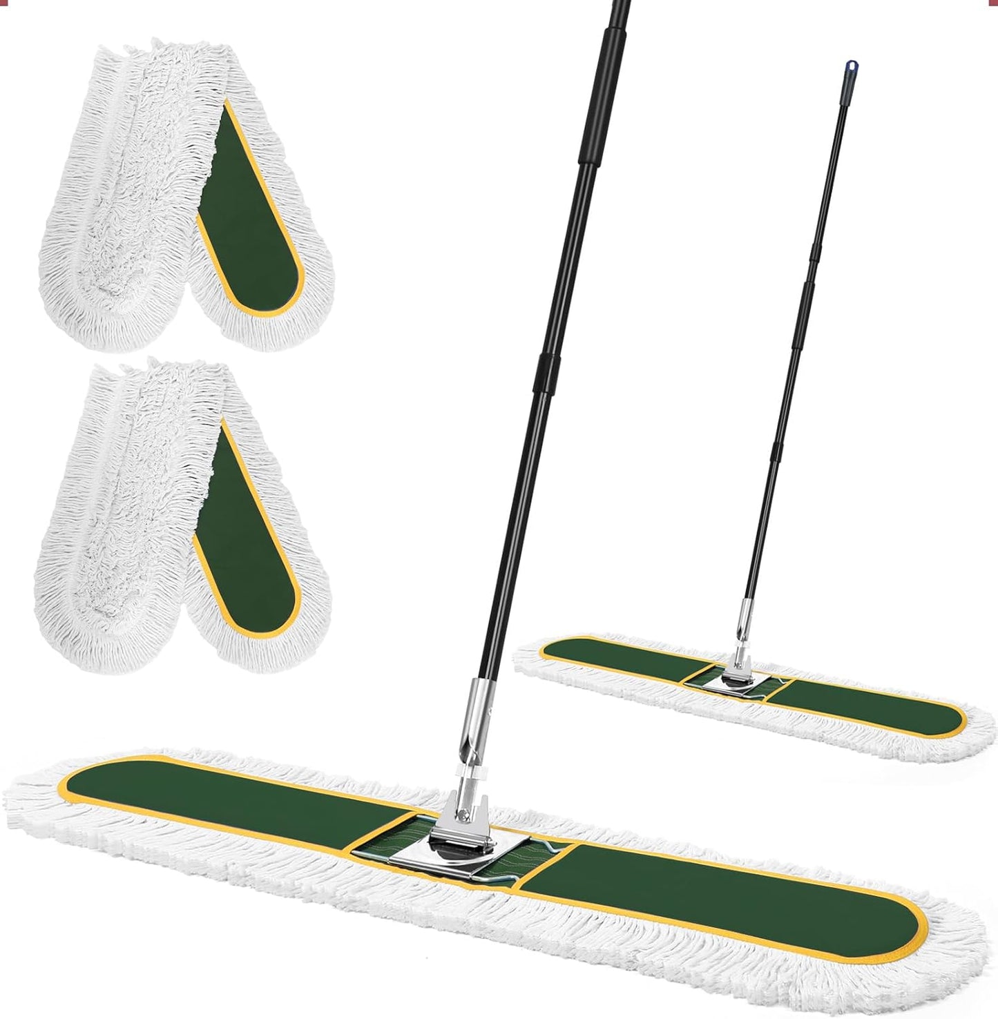 48in Commercial Industrial Dust Mop for Heavy Duty Cleaning