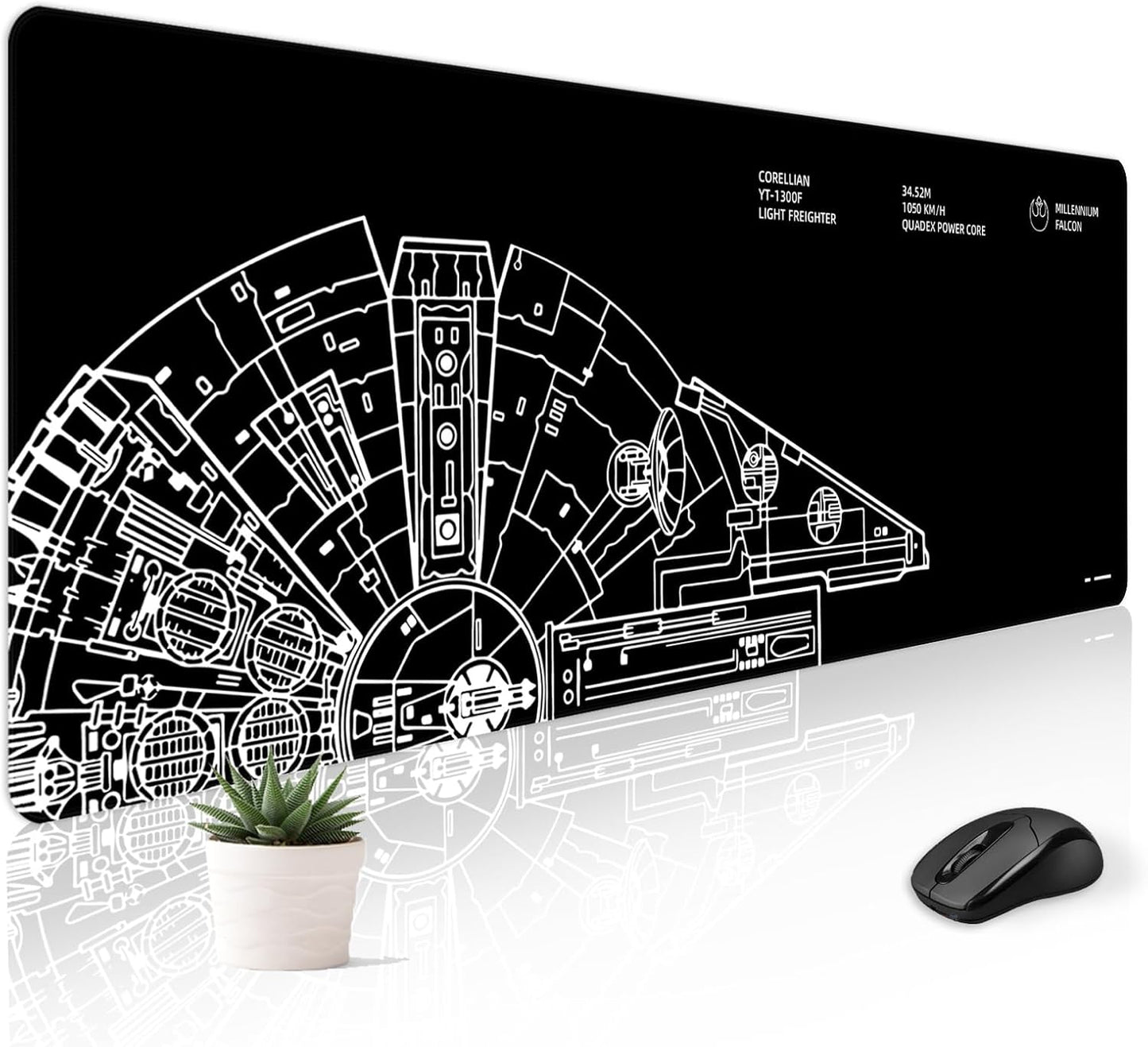 Stanoha Large XXL Gaming Mousepad: Cool Design, Ultimate Comfort!