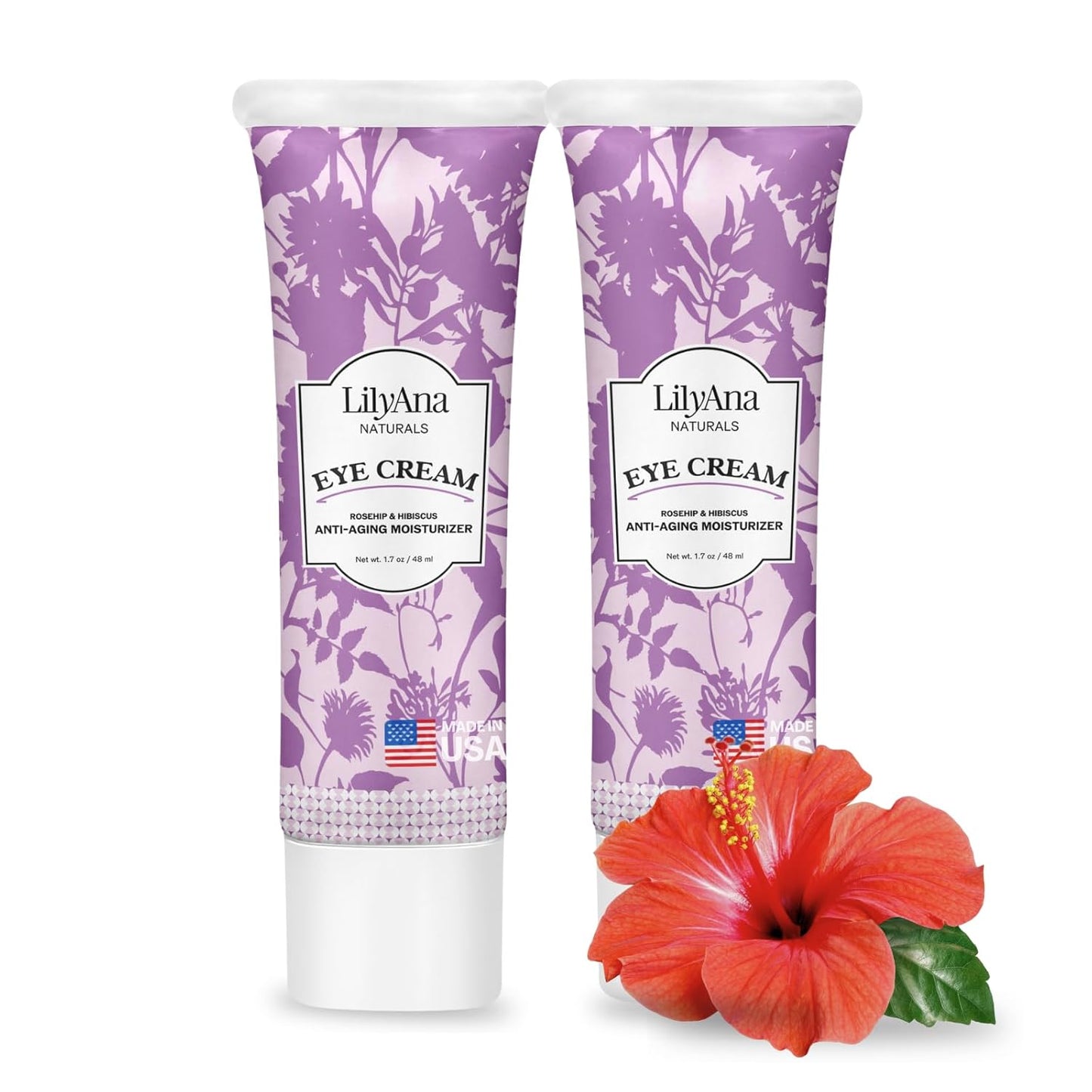 LilyAna Naturals Eye Cream for Dark Circles and Puffiness