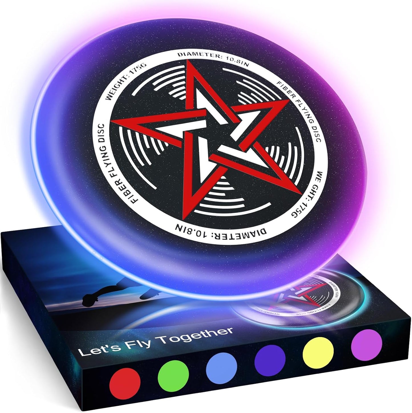 TISOFU LED Lighted Disc Golf Driver: Professional Performance