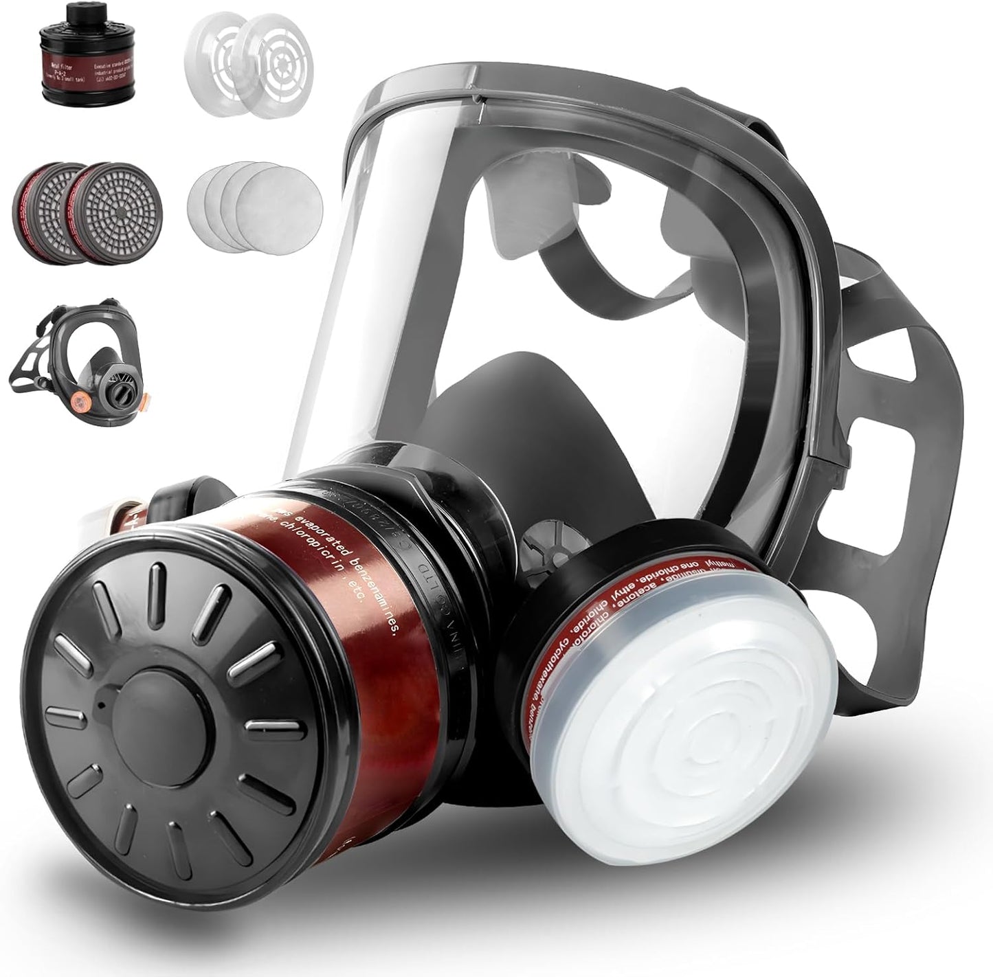 HANUU Tactical Gas Mask - Protection & Breathability