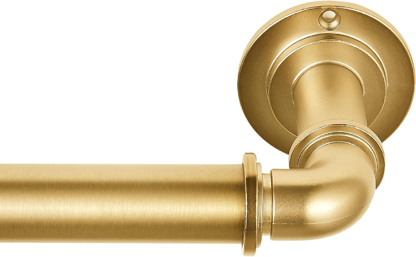 MODE Industrial Room Darkening Curtain Rod Set