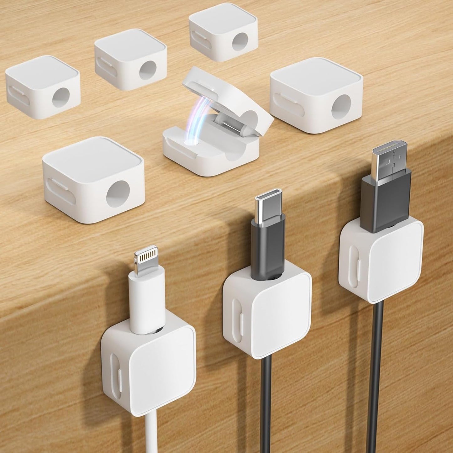 Magnetic Cable Clips: Save Space, Organize Wires