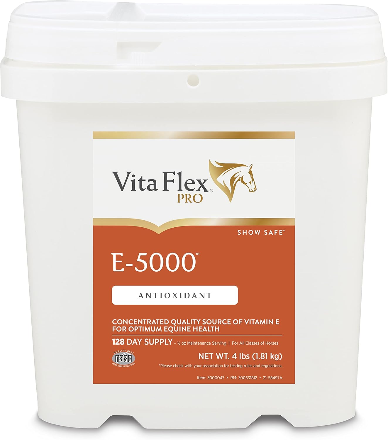 Vita Flex Pro E-5000 Premium Quality Horse Vitamin E Supplement