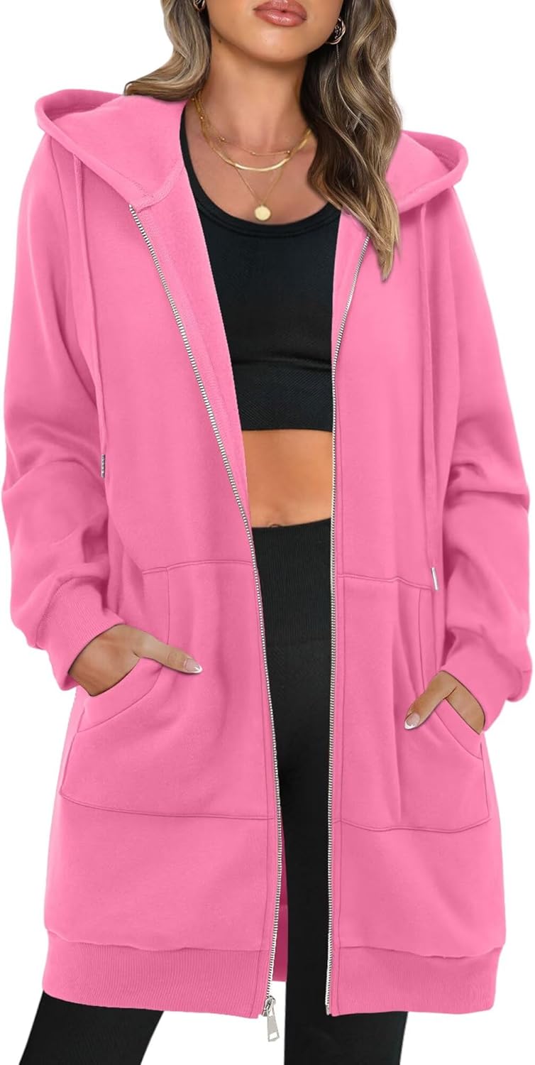StunShow Women's Zip Up Hoodies: Oversized Fleece Jacket