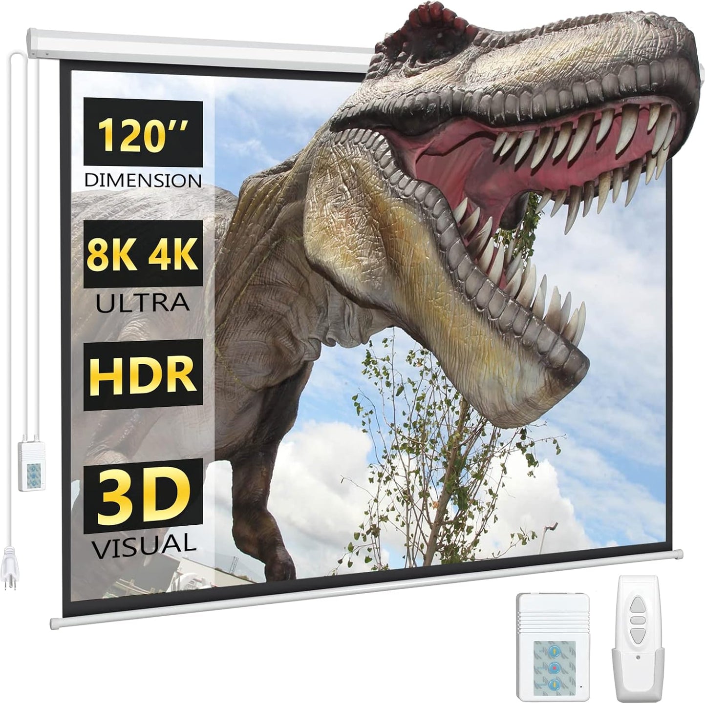 DINAH 120 Motorized HD Projector Screen