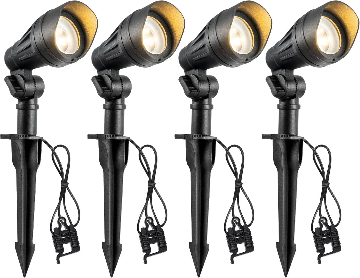 EDISHINE Low Voltage LED Landscape Lights for Outdoor Spaces