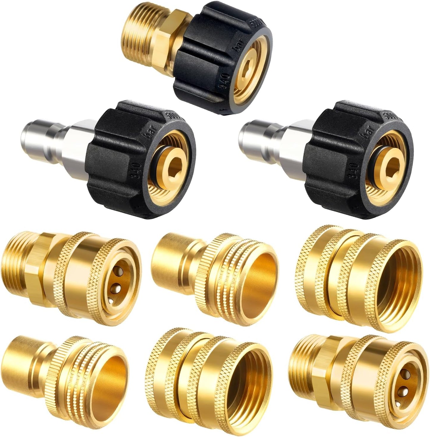 Twinkle Star Pressure Washer Adapter Set - Efficient Quick Connect