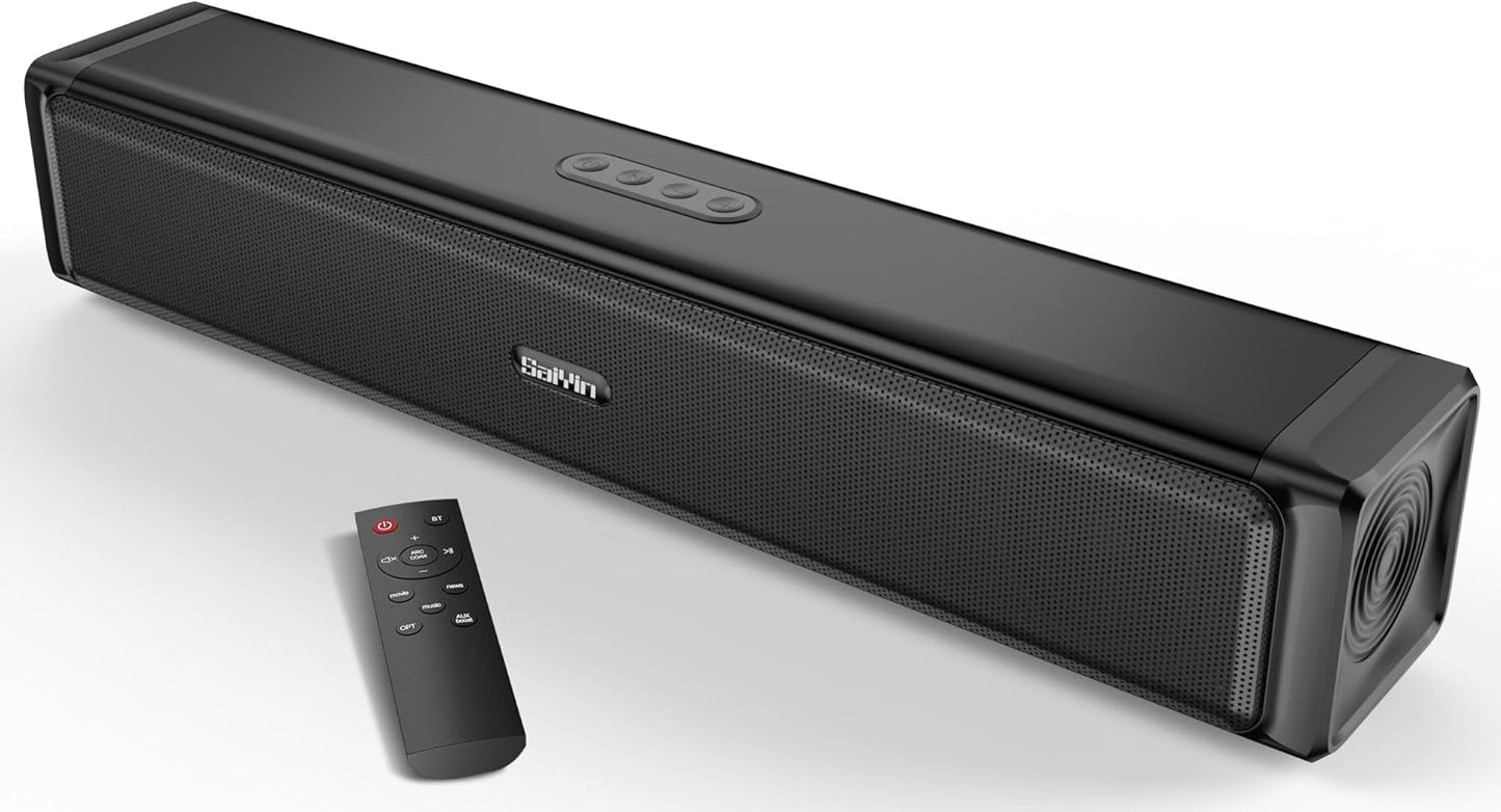 Saiyin 17 Sound Bar - Immersive Surround Sound
