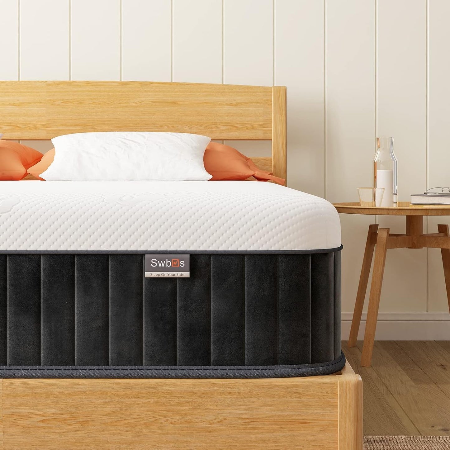 Firm Queen Mattress with Pressure Relief & Comfort Features