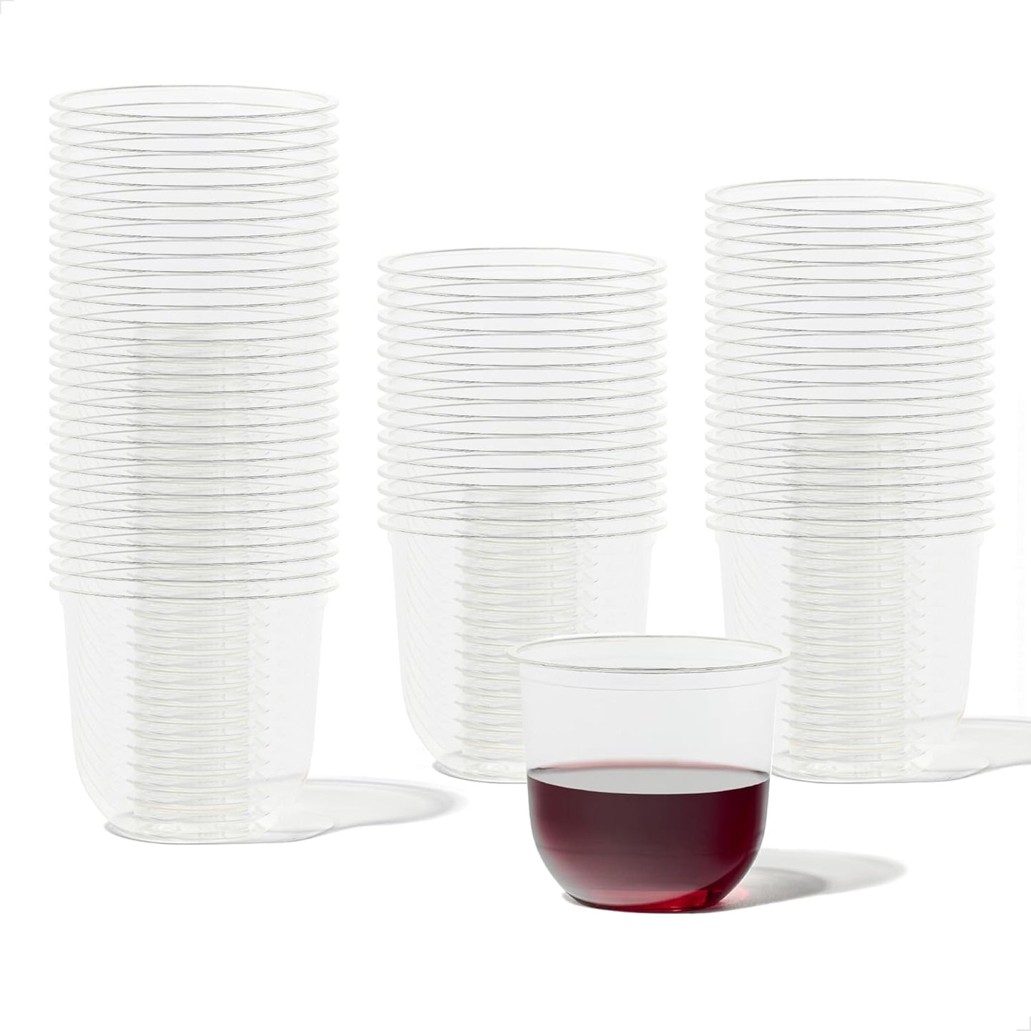 TOSSWARE NATURAL Arc 12 oz Plant Based Cups for Parties