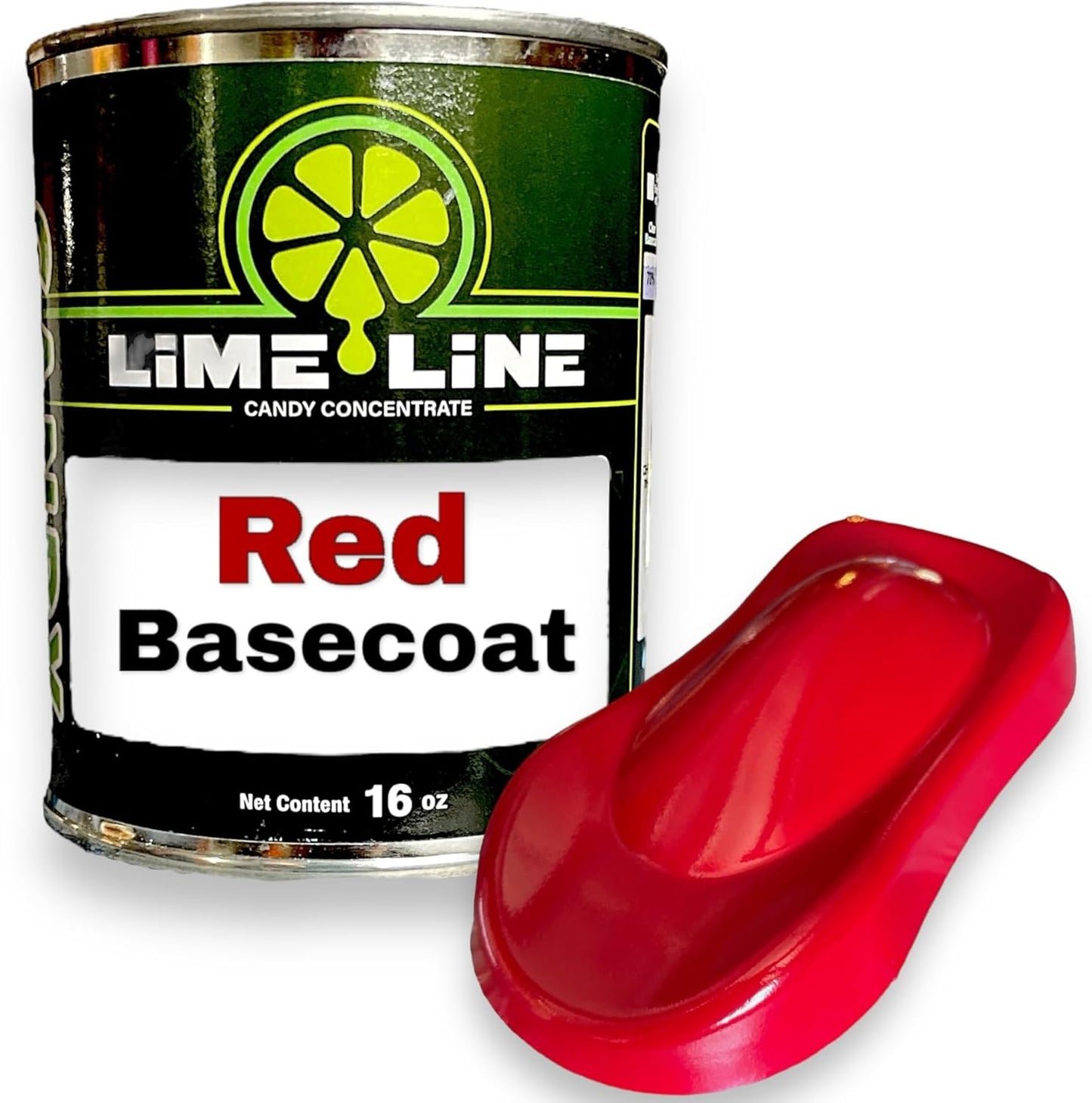 LiME LiNE Automotive Basecoats: Easy to Apply Red Basecoat Pint