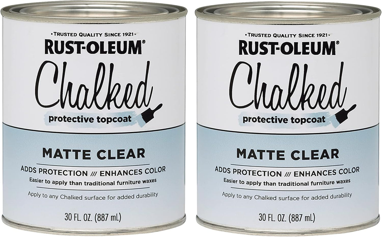 Rust-Oleum Chalked Protective Topcoat Paint for Vintage Looks