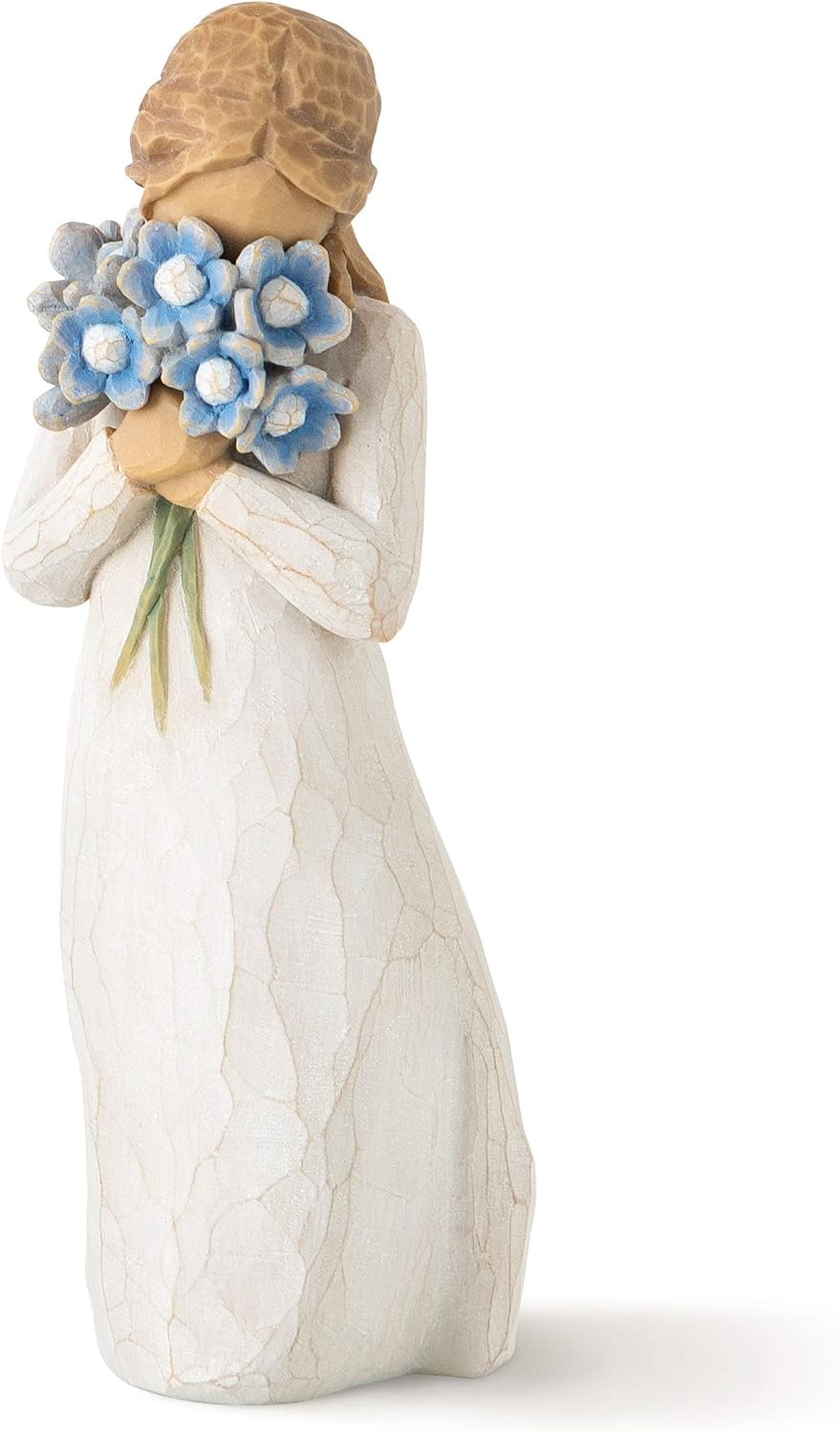 Willow Tree Forget-me-not Hand-Painted Figure for Sympathy