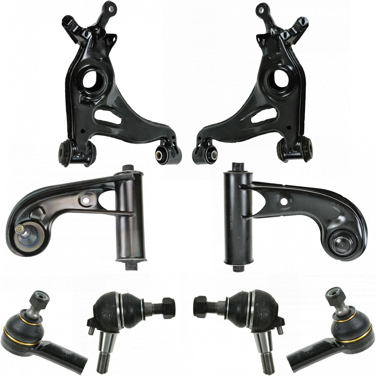 TRQ Front Steering & Suspension Kit for Mercedes-Benz Vehicles