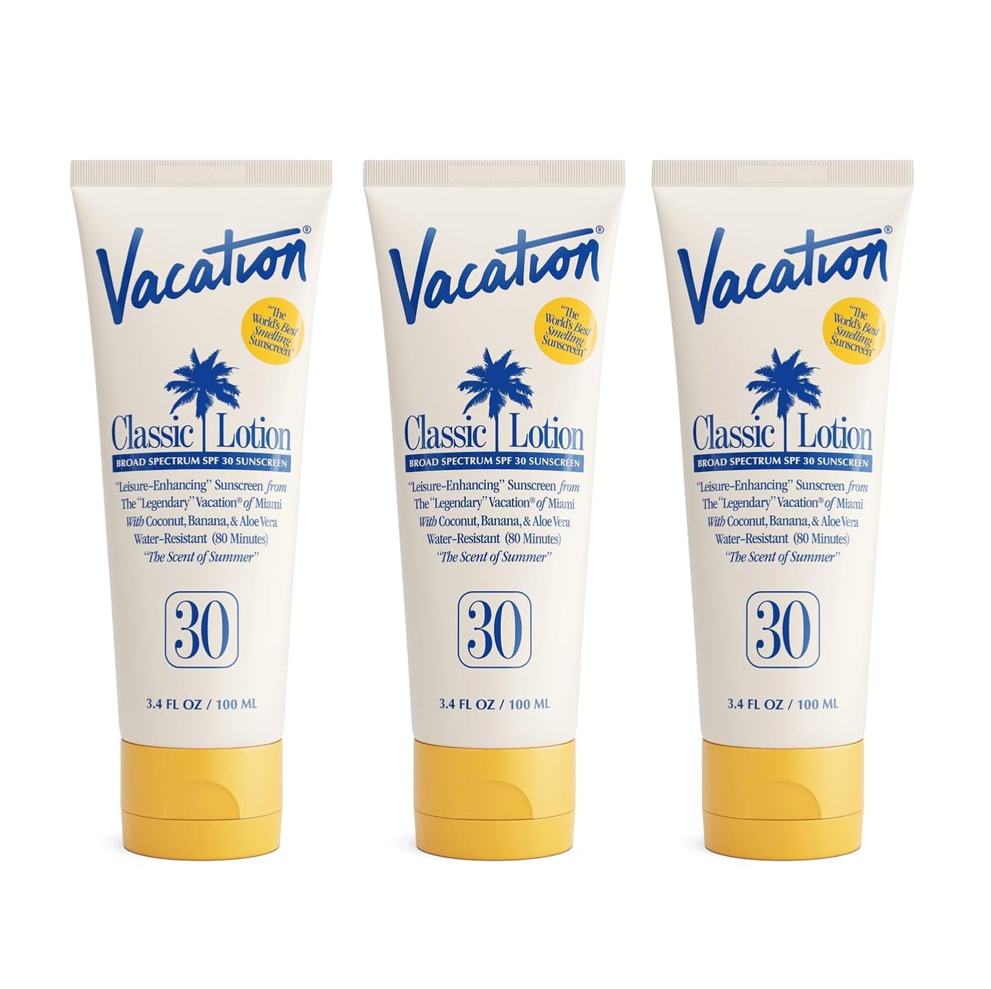 Vacation Classic Sunscreen Lotion SPF 30 - Lightweight & Vegan