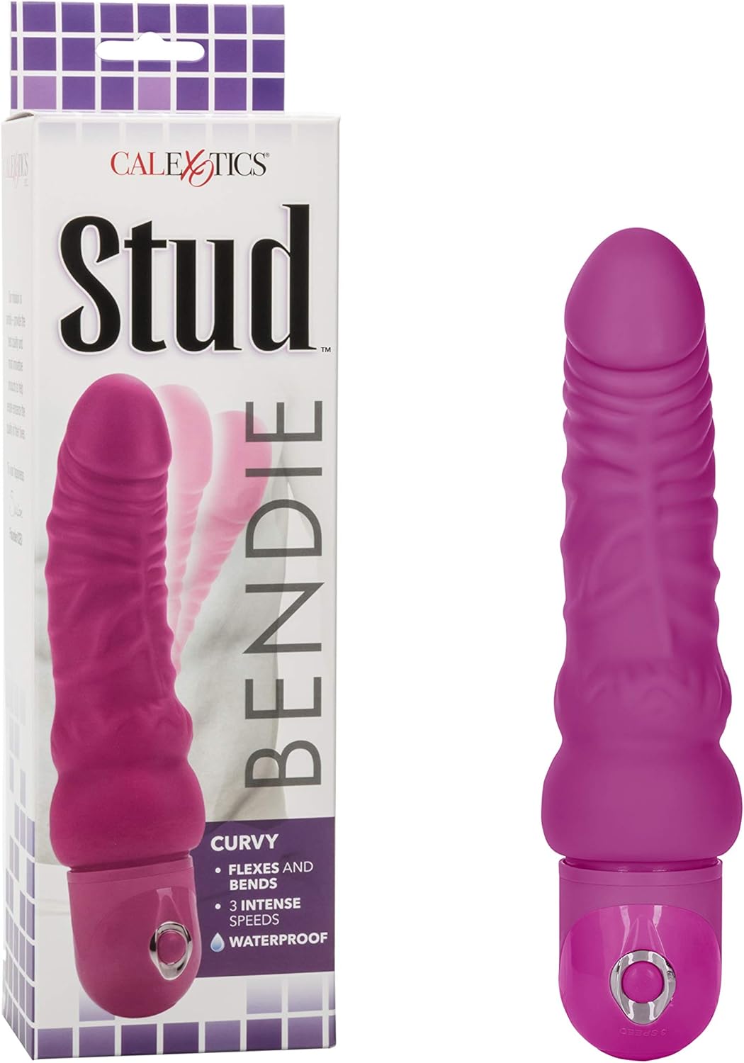 Bendie Power Stud Curvy in Pink - Flexible and Powerful Design