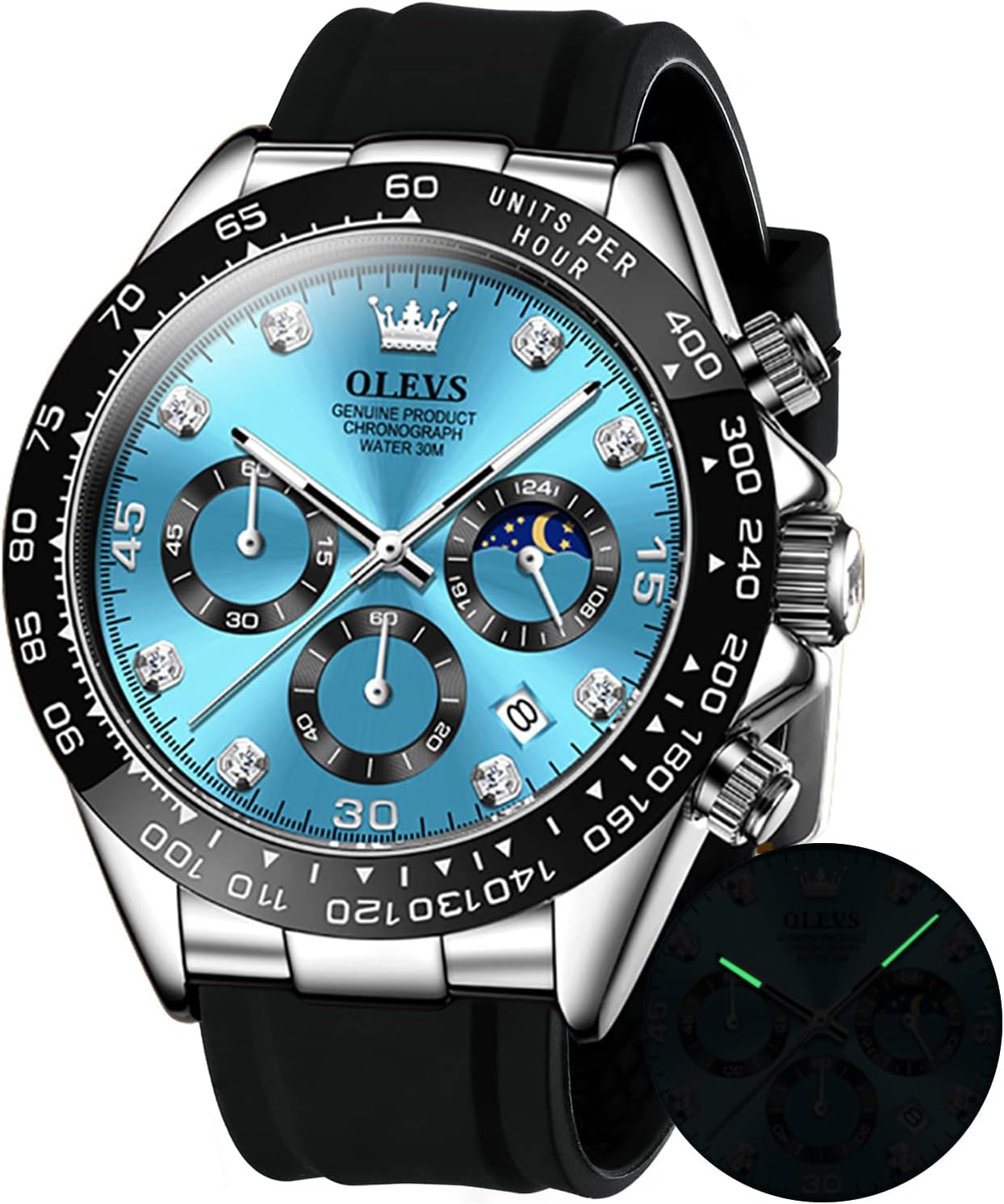OLEVS Waterproof Chronograph Sport Watch