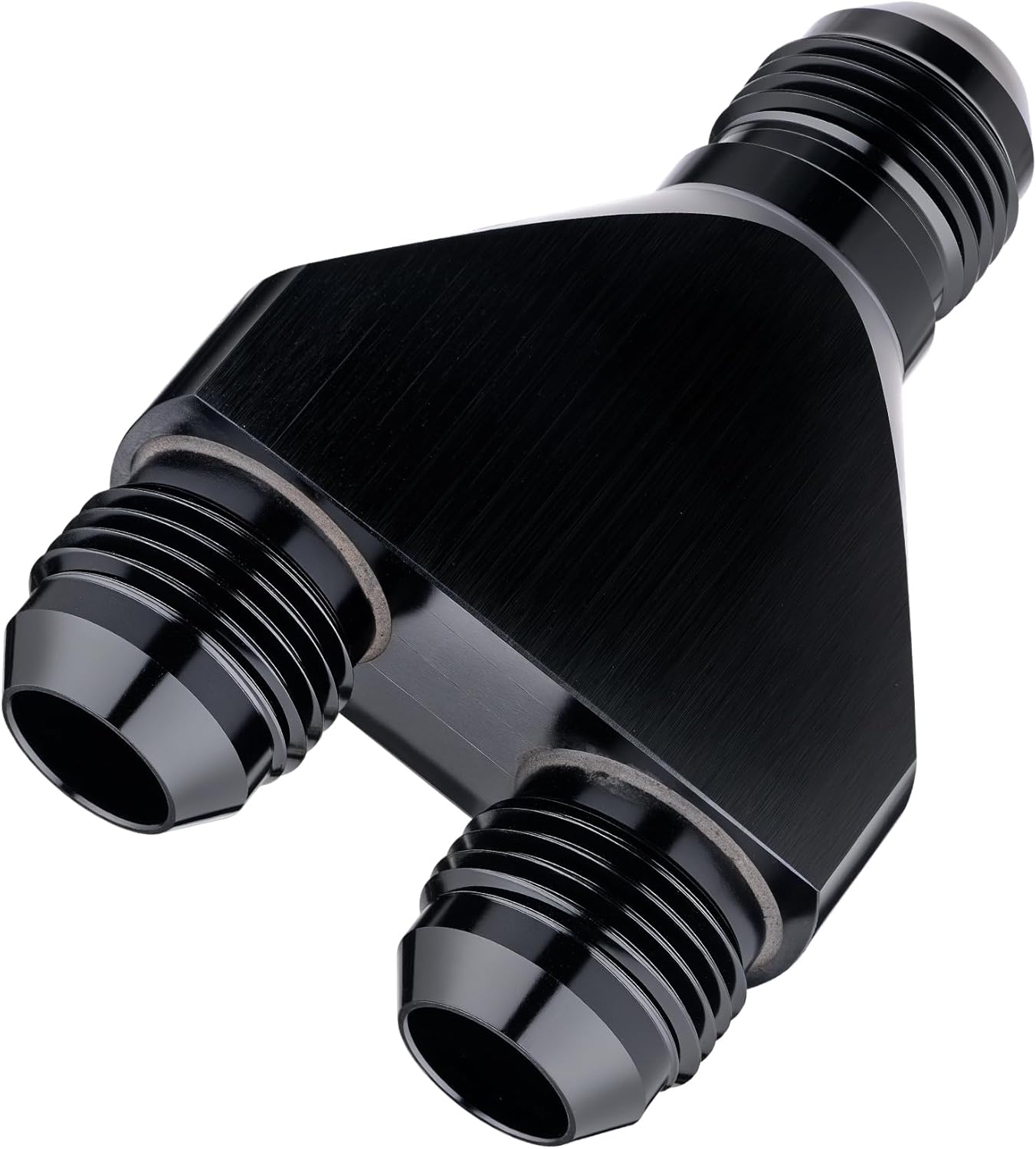 EVIL ENERGY 12AN Male to Parallel Exit Y Block Fitting Adapter