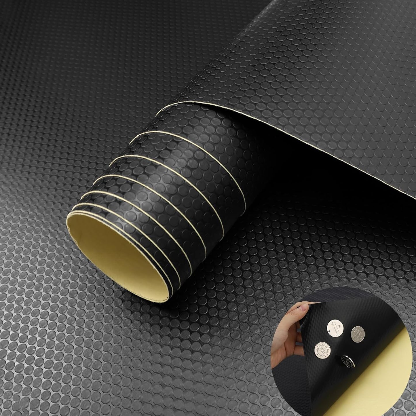 WochiTV Adhesive Shelf Liner for Kitchen Cabinets and Drawers
