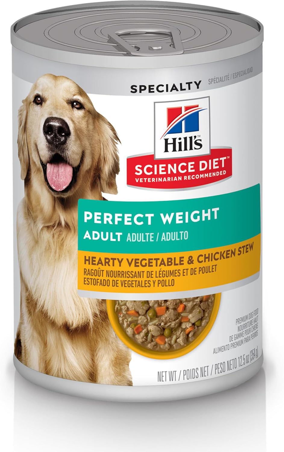 Hill's Science Diet Perfect Weight Wet Dog Food for Healthy Dogs