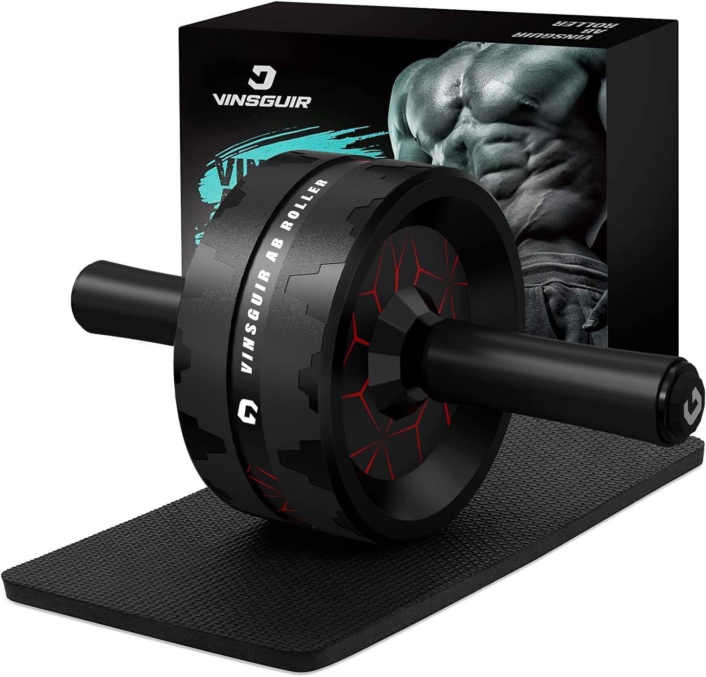 VINSGUIR Ab Roller Wheel - Total Core Strength!