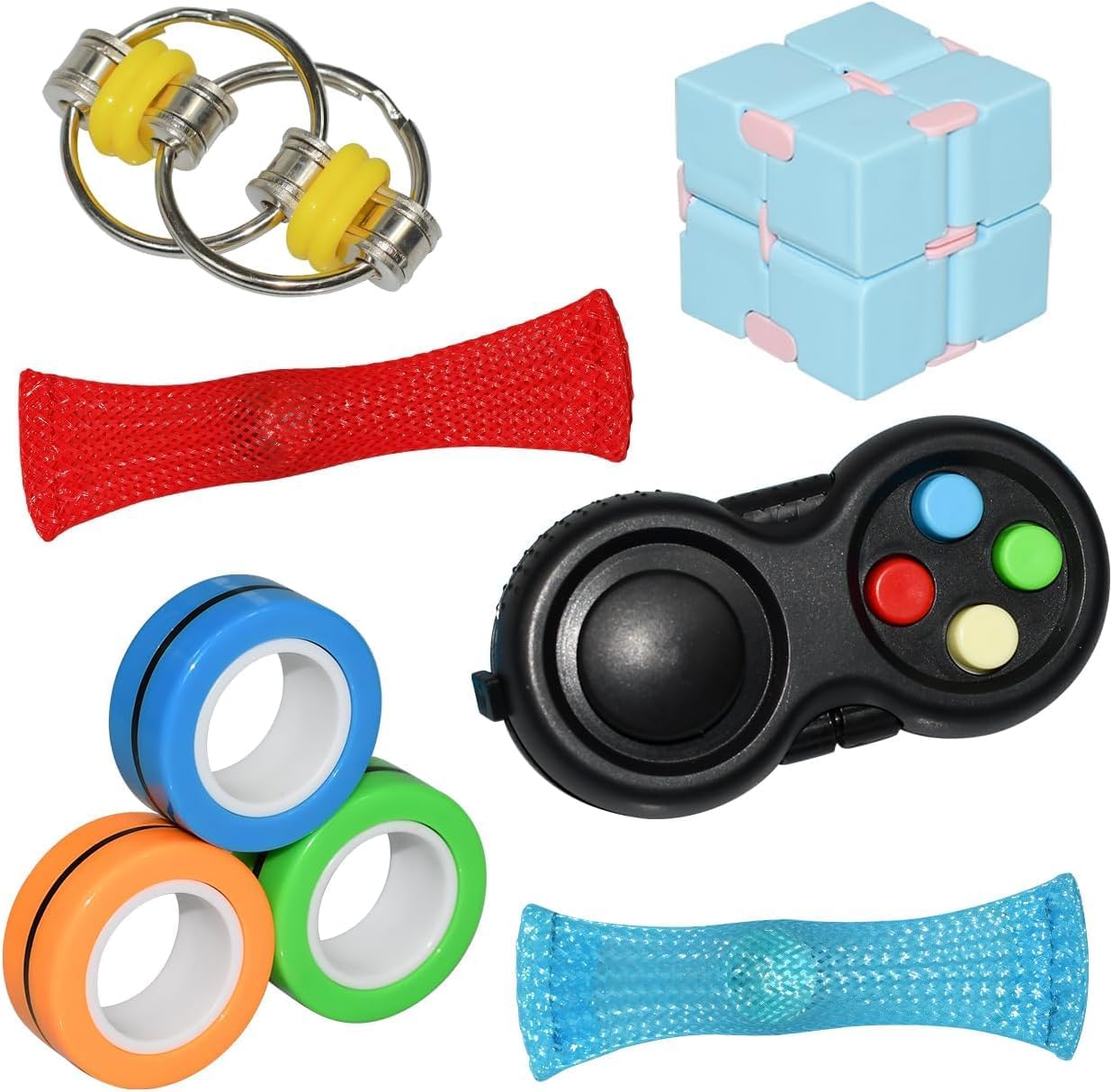 QINGLER Sensory Fidget Toys Set - Stress Relief for All