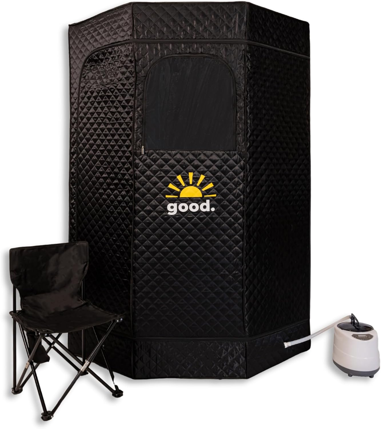Portable 2-Person Home Sauna - 1500W Steamer - Easy Setup
