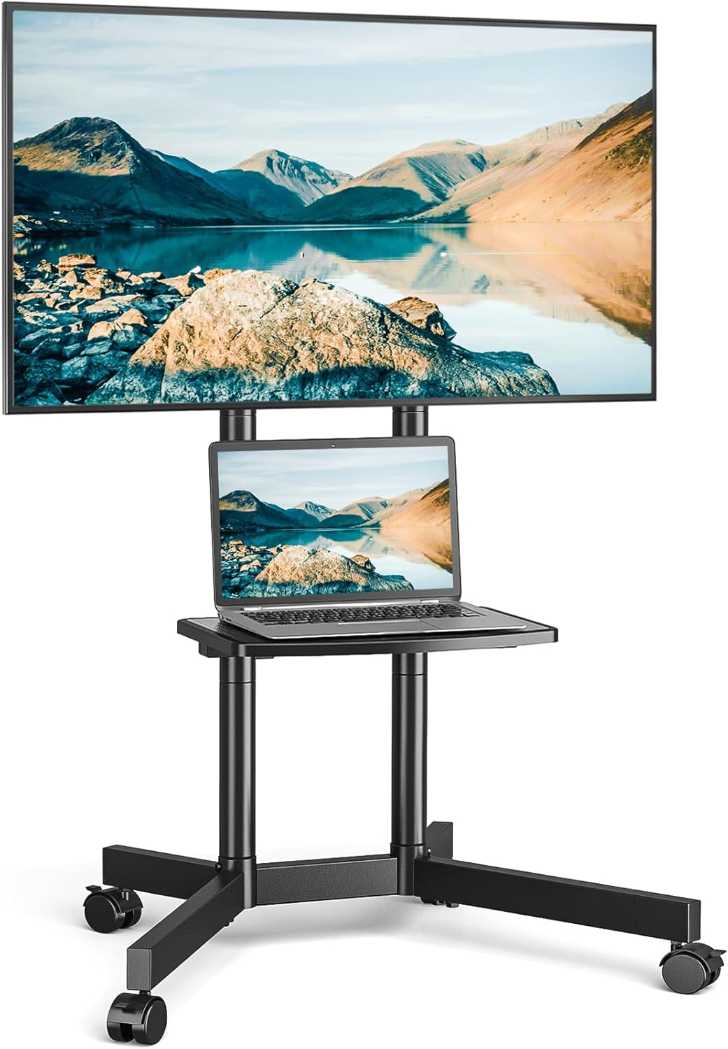 Roll Anywhere: YOMT Portable TV Stand