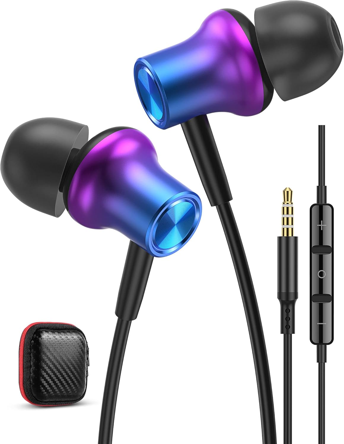 iMangoo Wired Earphones - Magnetic HiFi Stereo