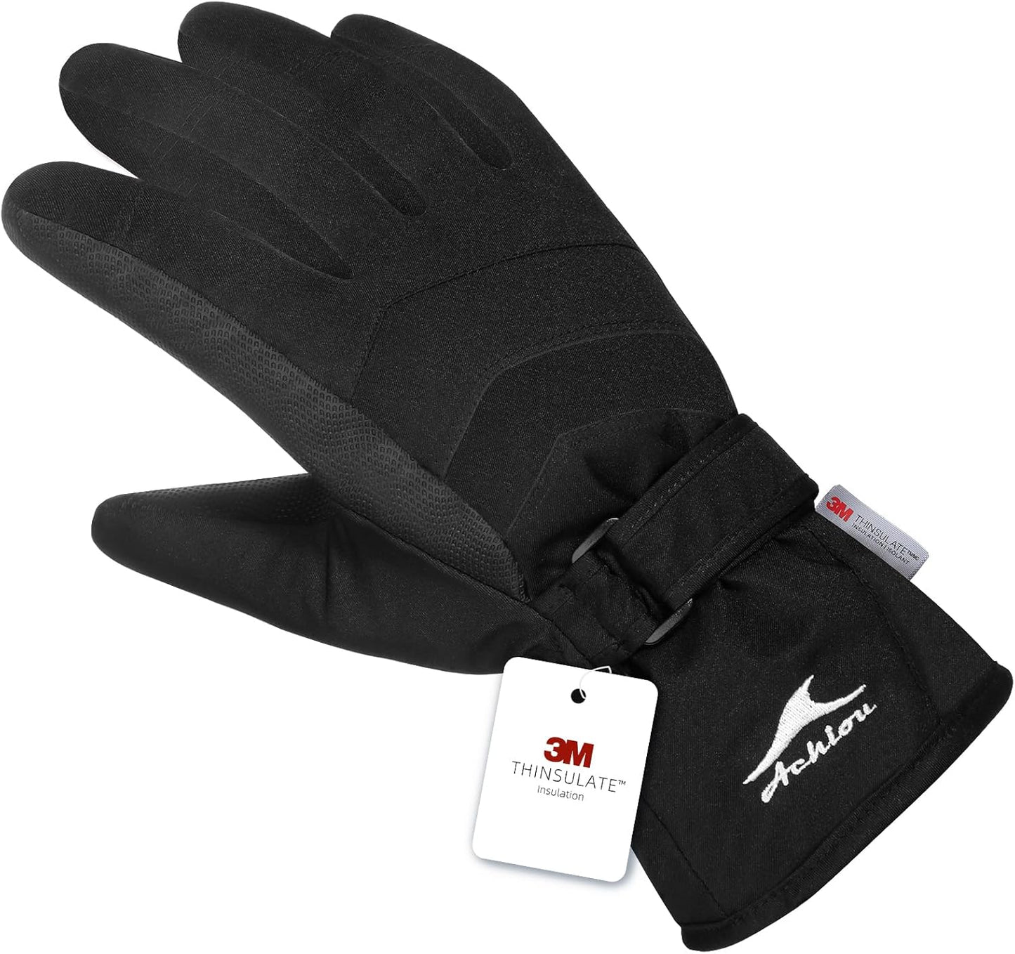 Achiou Ski Snow Gloves - 3M Thinsulate Warmth