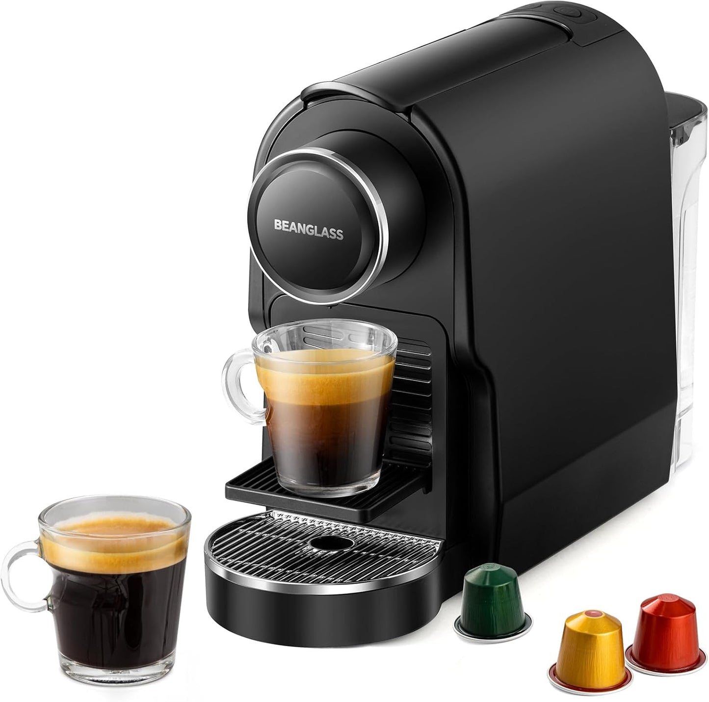 20 Bar Espresso Pod Machine for NS Capsules - Removable Water Tank